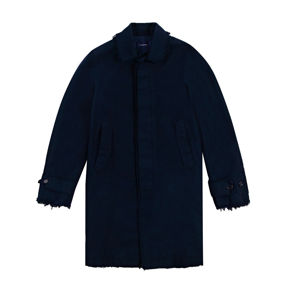 John Undercover Men's Long Wool Coat